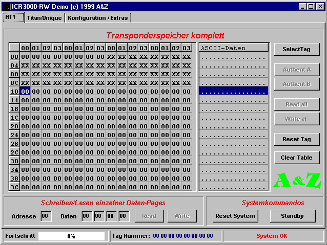 Demosoftware ICR3000